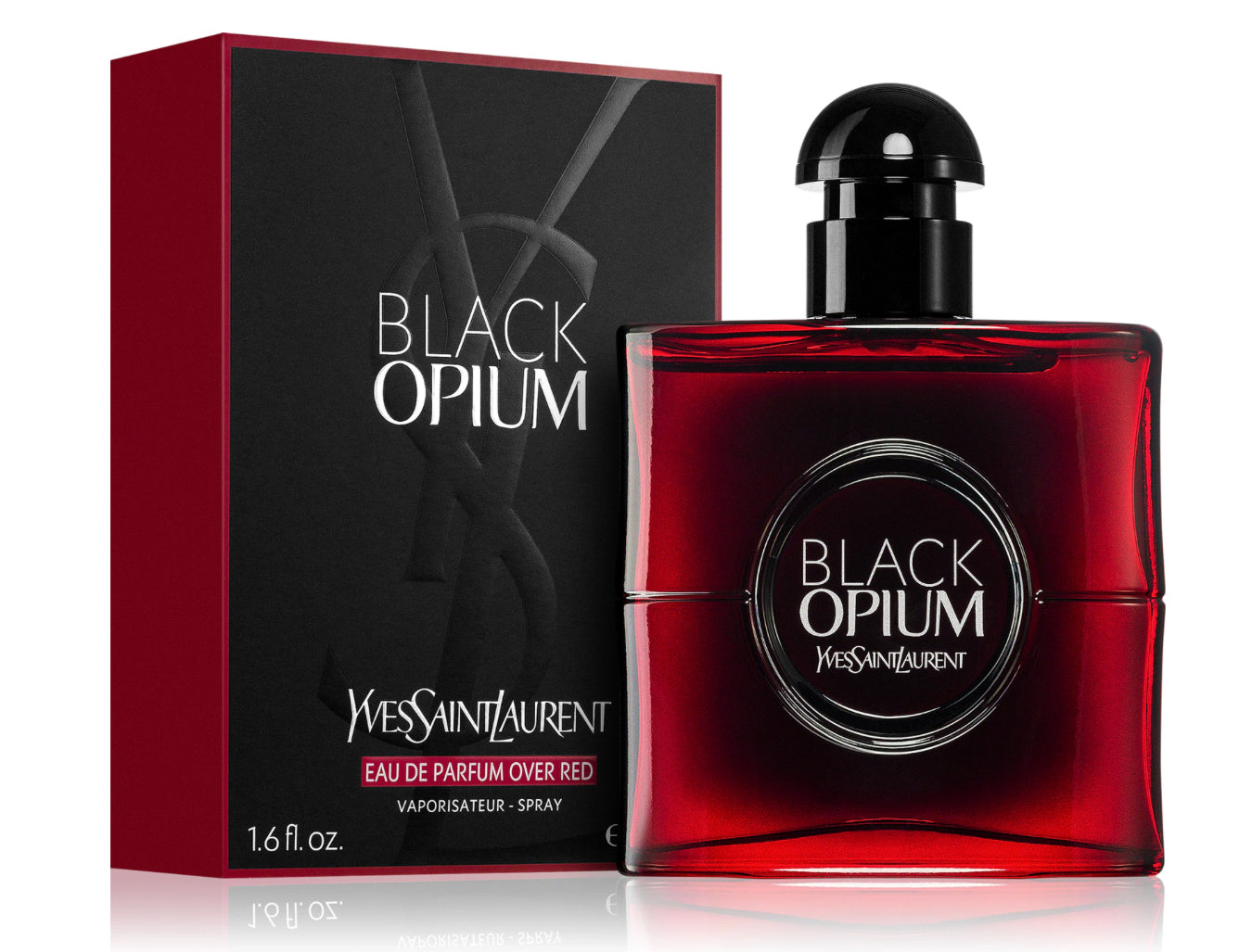 Profumo Yves Saint Laurent Black Opium Over Red Donna