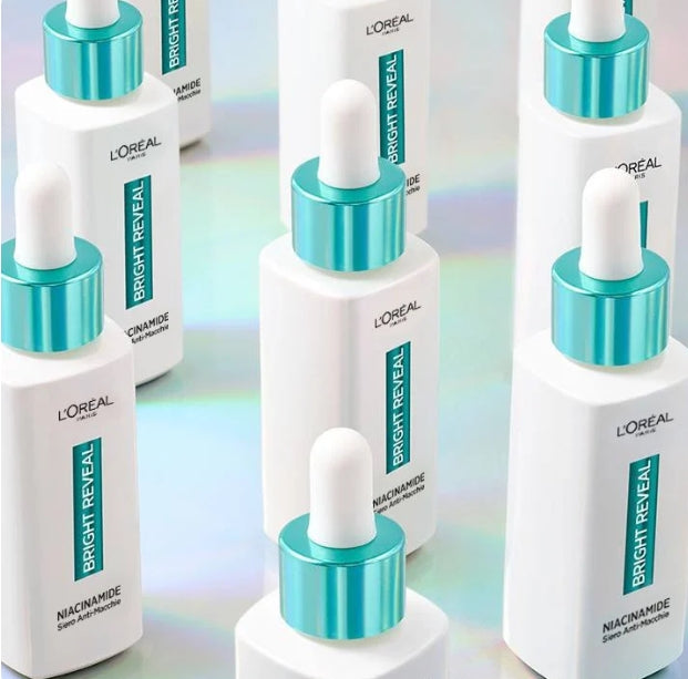Siero Viso L'Oreal Bright Reveal anti-macchie