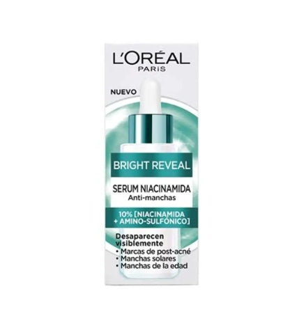 Siero Viso L'Oreal Bright Reveal anti-macchie