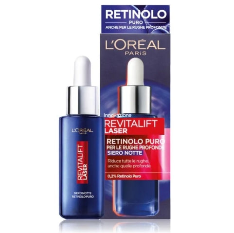 Siero Viso L'Oreal Revitalift Laser X3 Azione Antirughe