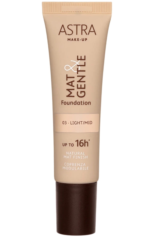 Make-Up Fondotinta Astra Fluido Mat&Gentle