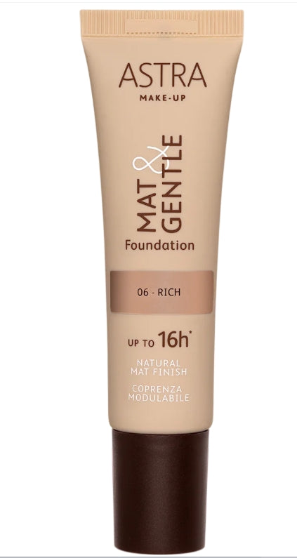 Make-Up Fondotinta Astra Fluido Mat&Gentle