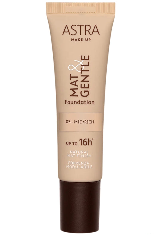 Make-Up Fondotinta Astra Fluido Mat&Gentle