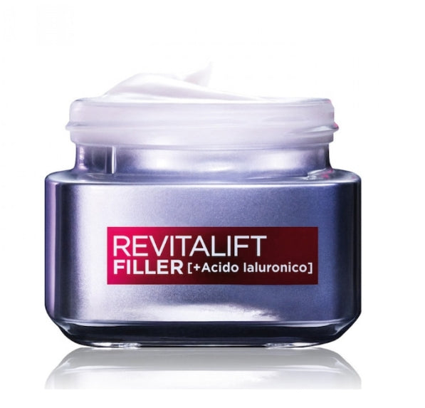 Crema Viso L'Oreal Revitalift Filler [HA] - Trattamento Anti-Rughe Rivolumizzante Giorno